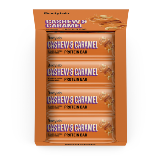 Bodylab Protein Bar (12 x 55 g) - Cashew & Caramel