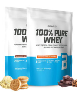 BioTechUSA 100% Pure Whey - Proteinpulver (2x1 kg)