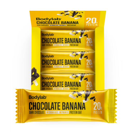 Bodylab High Protein Bar - Chocolate Banana (12x55g)