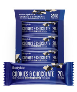 Bodylab Protein Bar - Cookies & White Chocolate (12x65g)