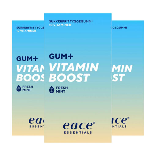 Eace Gum + Vitamin Boost (10x 10 stk)