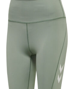 Hummel Grace High Waist Tight Shorts - Lily Pad