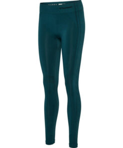 Hummel Shaping Seamless Mid Waist Tights - Deep Teal