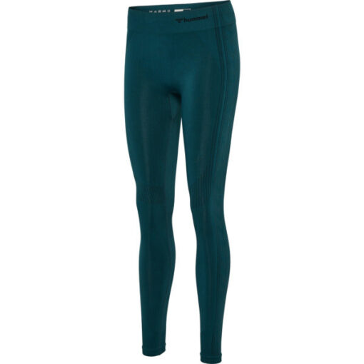 Hummel Shaping Seamless Mid Waist Tights - Deep Teal