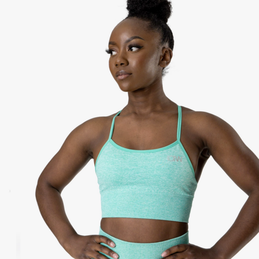 ICANIWILL Queen Mesh Sports Bra Mint Melange