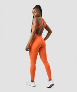 ICANIWILL Scrunch Jumpsuit Orange