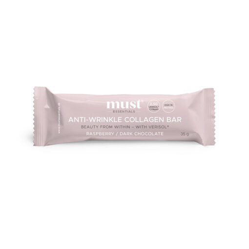 MUST Essentials Verisol Collagen Bar - Raspberry Dark Chocolate (35g)