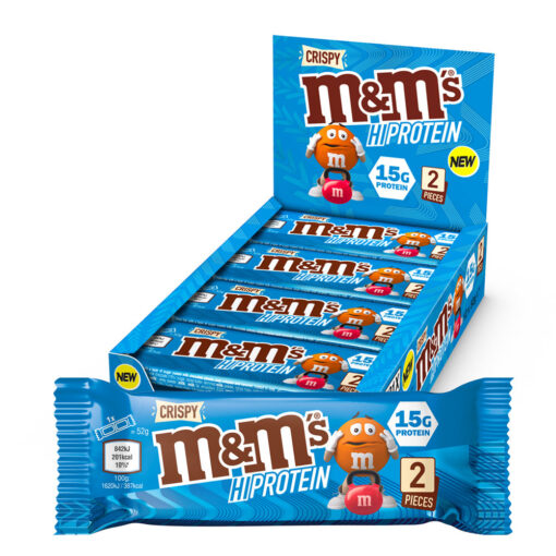 M&M's Hi Protein Bar Crispy (12x51g)