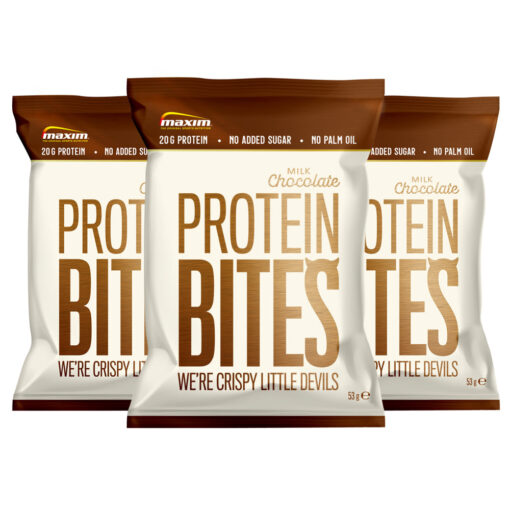 Maxim Protein Bites - Milk Chocolate (10x 53g)