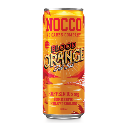 NOCCO (330ml) - Blood Orange Del Sol