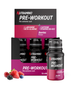 Nutramino Pre-Workout Shot Berries (12 stk.)