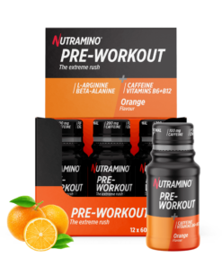 Nutramino Pre-Workout Shot Orange (12 stk.)