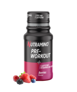 Nutramino Pre-Workout Shots - Bland Selv (12x 60ml)