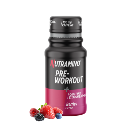 Nutramino Pre-Workout Shots - Bland Selv (12x 60ml)