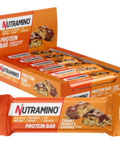 Nutramino Protein Bar - Chunky Peanut & Caramel (12x55g)