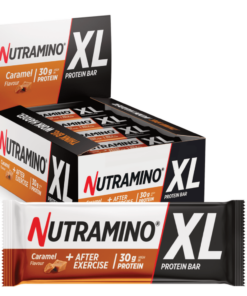 Nutramino XL Protein Bar - Caramel (16x82g) - OBS! BEDST FÃ˜R 31/5-23