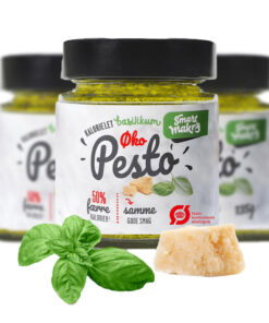 Smart Makro Ã˜ko Kalorielet Basilikumpesto (6x 135g)