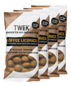 TWEEK Candy - Toffee Licorice (4x65g)