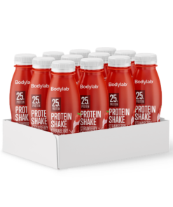 Bodylab Protein Shake (12 x 330 ml) - Strawberry Milkshake