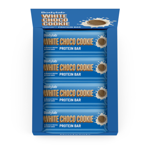 Bodylab Protein Bar (12 x 55 g) - White Choco Cookie