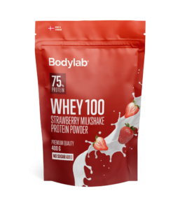 Bodylab Whey 100 (400 g) - Strawberry Milkshake