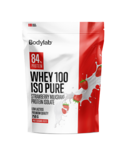 Bodylab Whey 100 ISO Pure (750 g) - Strawberry Milkshake