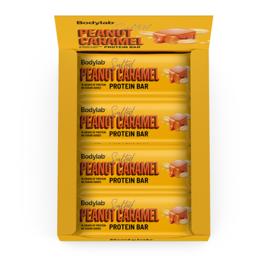 Bodylab Protein Bar (12 x 55 g) - Salted Peanut Caramel