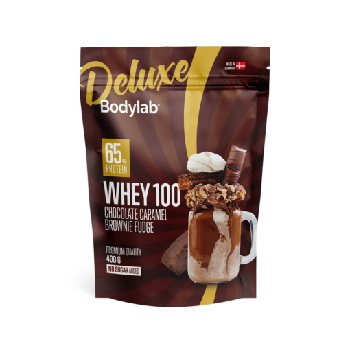 Bodylab Whey 100 Deluxe (400 g) - Chocolate Caramel Brownie Fudge