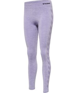 Hummel CI Seamless Mid Waist Tights - Lavender Melange