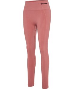 Hummel TIF Seamless High Waist Tights - Withered Rose