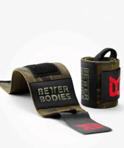 Better Bodies Camo Wrist Wraps - Dark Green Camo