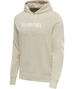 Hummel LEGACY Logo Hoodie - Pumice Stone