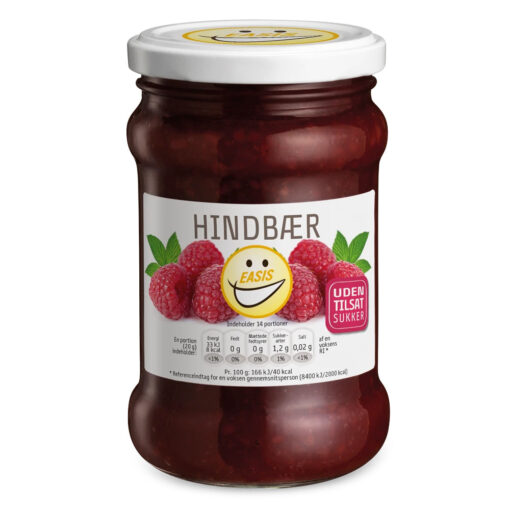 EASIS Marmelade (285g) - Hindbær