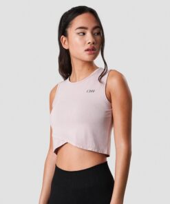 ICANIWILL Nimble Crop Top Light Mauve Wmn